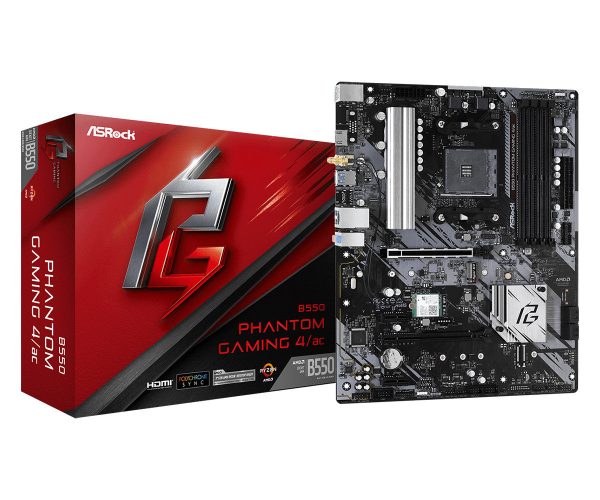 Asrock B550 Phantom Gaming 4 ac Reacondicionado For Cheap