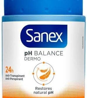 Sanex - Desodorante Sanex Dermo Sensitive pH Balance - Antitranspirante Eficacia 24 h - Flacon-Bille 50 ml Embalaje Deteriorado Supply